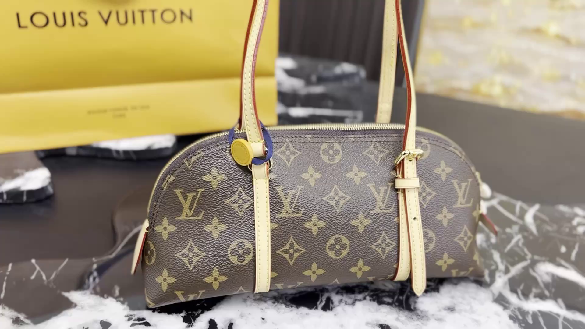 LV Squire East West Crossbody Bag