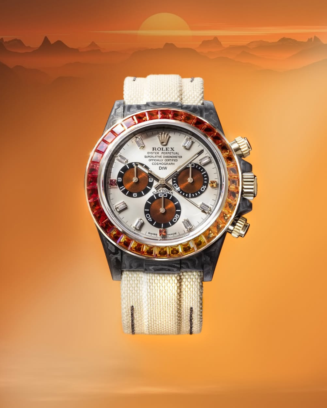 Rolex Rainbow Daytona DiW DESERT EAGLE RAINBOW【1:1 Replica】