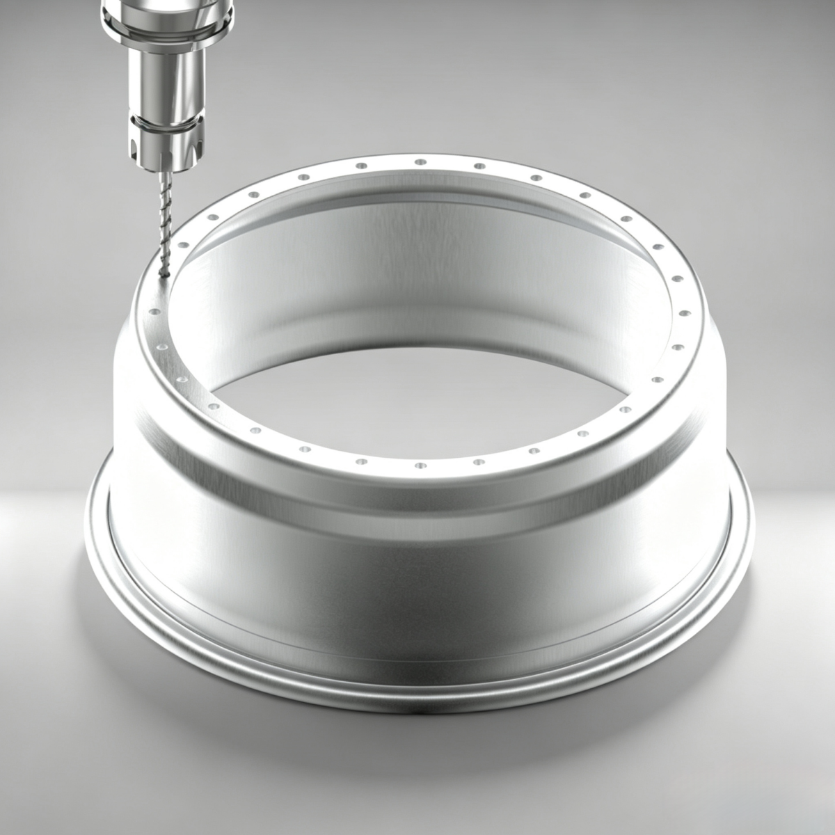 Custom 23 Inch Step Inner Barrel Rolled Flange