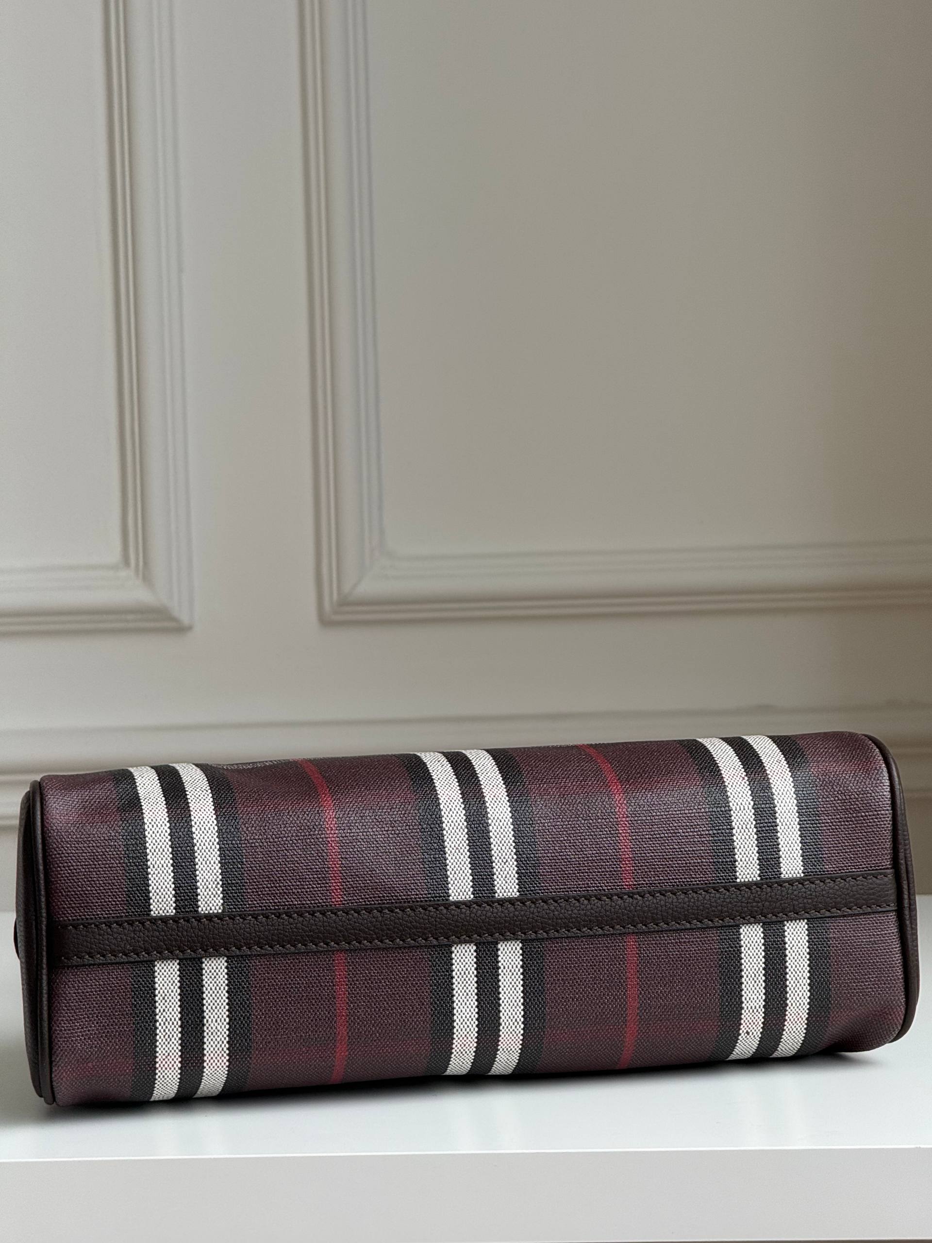 Burberry Highlands Check Bowling Bag