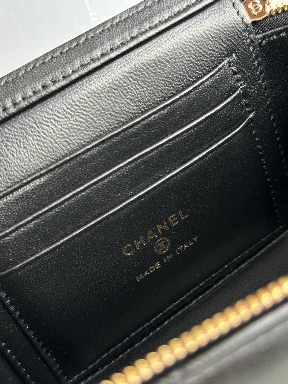 CHANEL Vanity Case Top Handle Bag