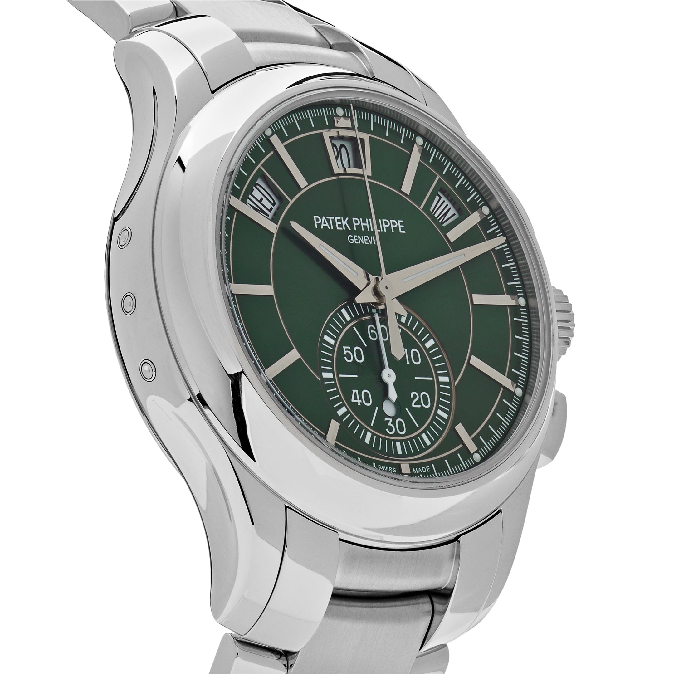 Patek Philippe Flyback Chronograph Annual Calendar Stainless Steel 5905/1A-001【1:1 Replica】