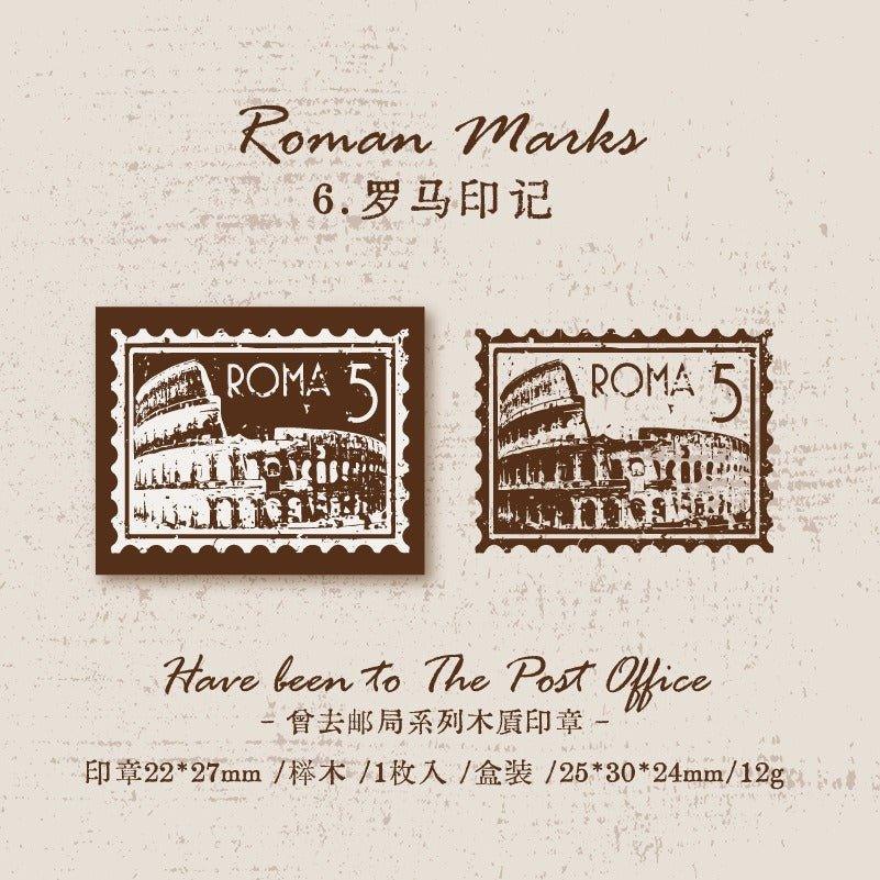 7011 Wooden Stamps Big Day Serie