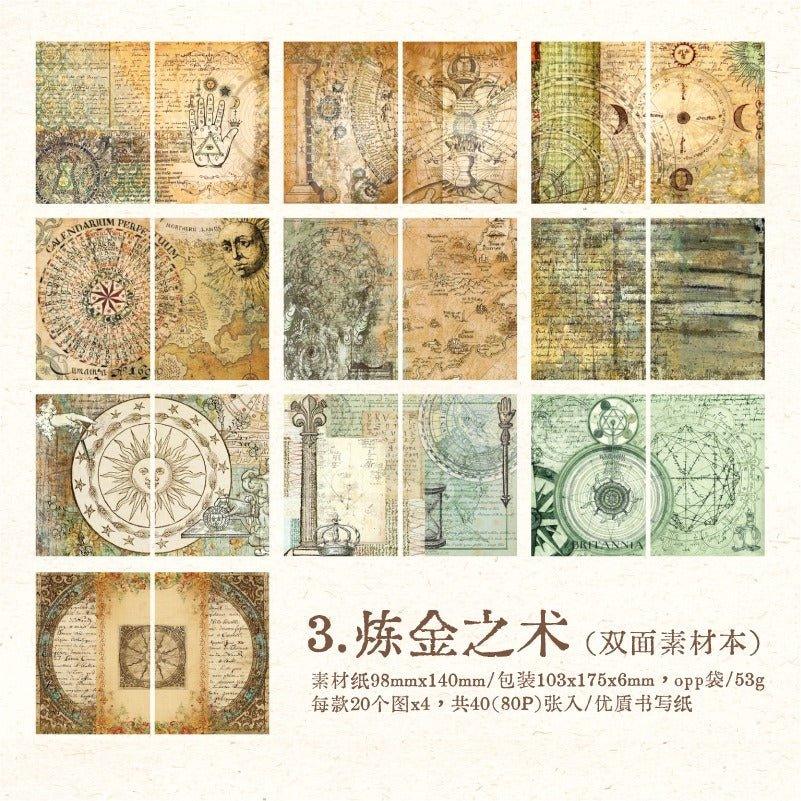 2142 Paper stock Magical Book Series