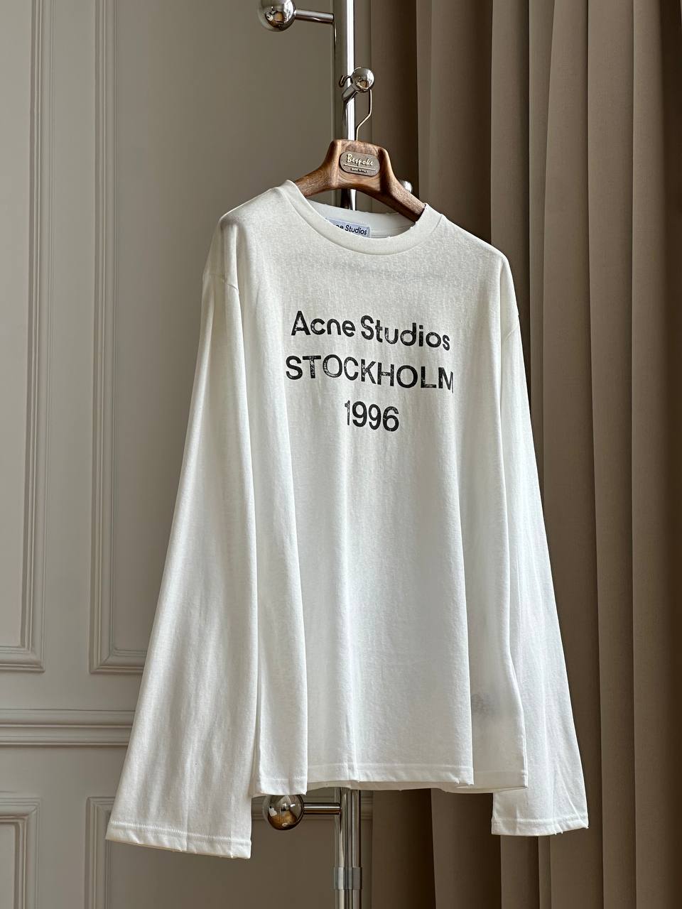 Acne Studios Stockholm 1996 Printed Long-Sleeve T-Shirt