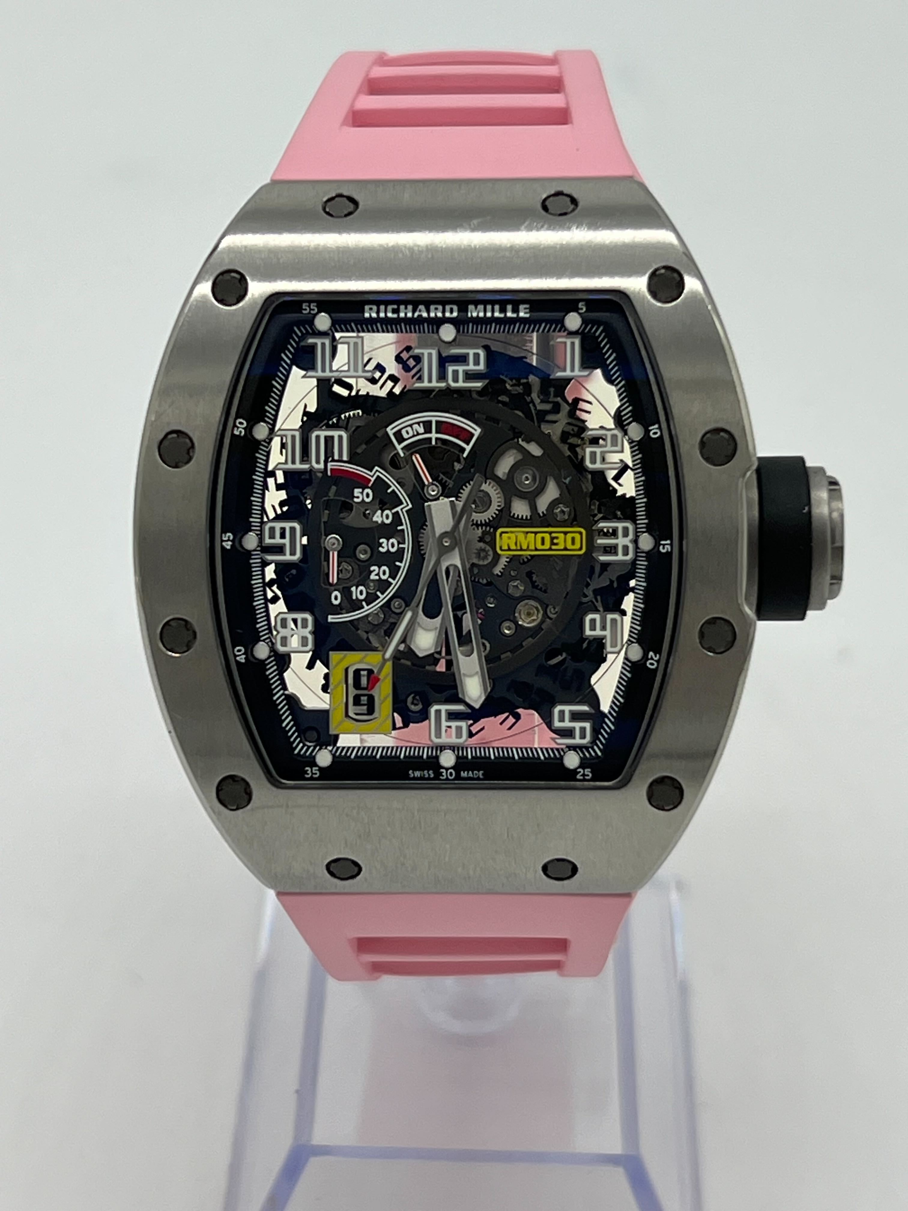 Richard Mille Titanium Declutchable Rotor RM030【1:1 Replica】