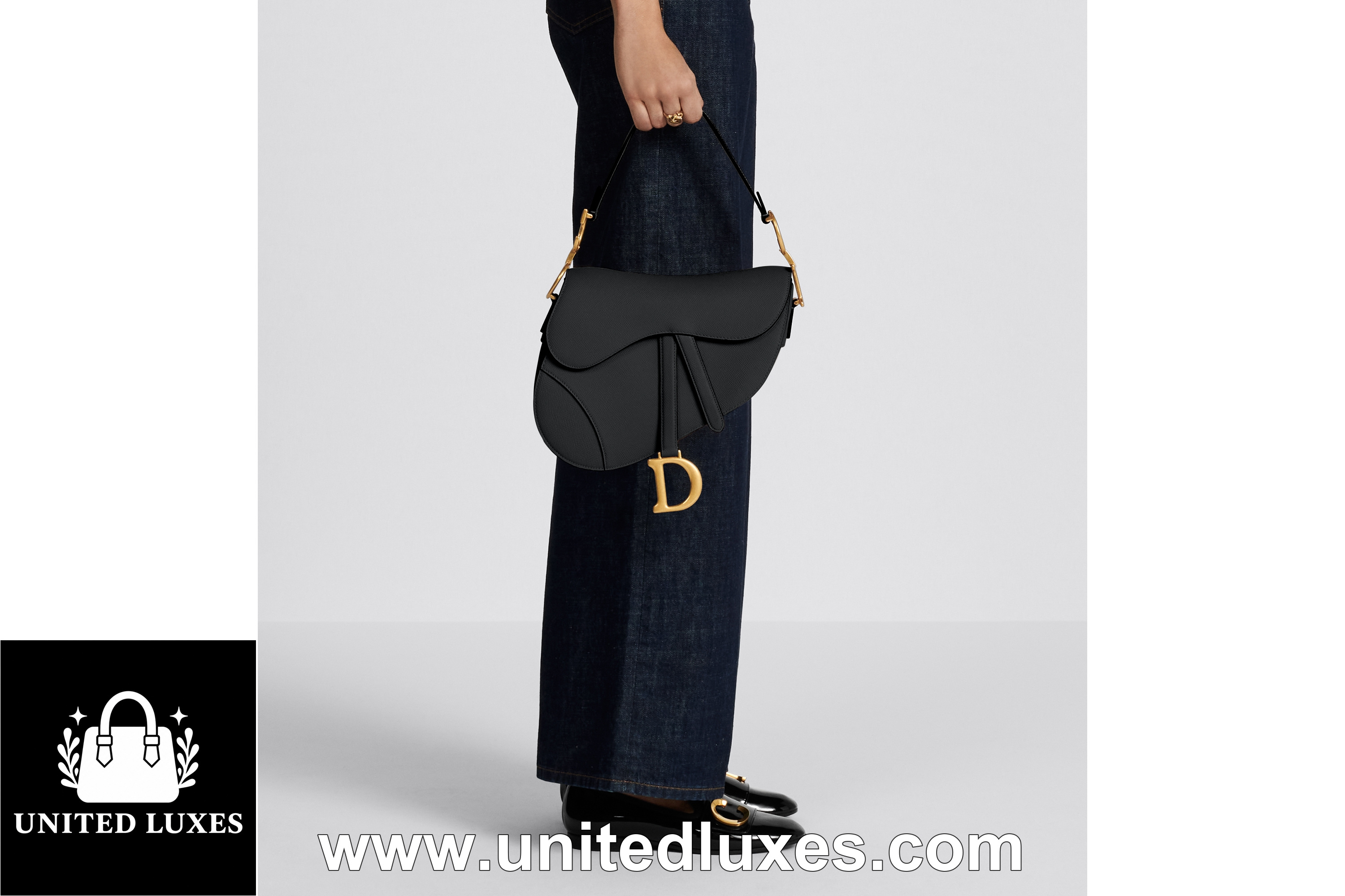 Replica Saddle Bag with Strap