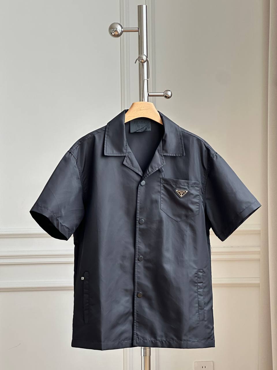 Prada Re-Nylon Short-Sleeve Shirt
