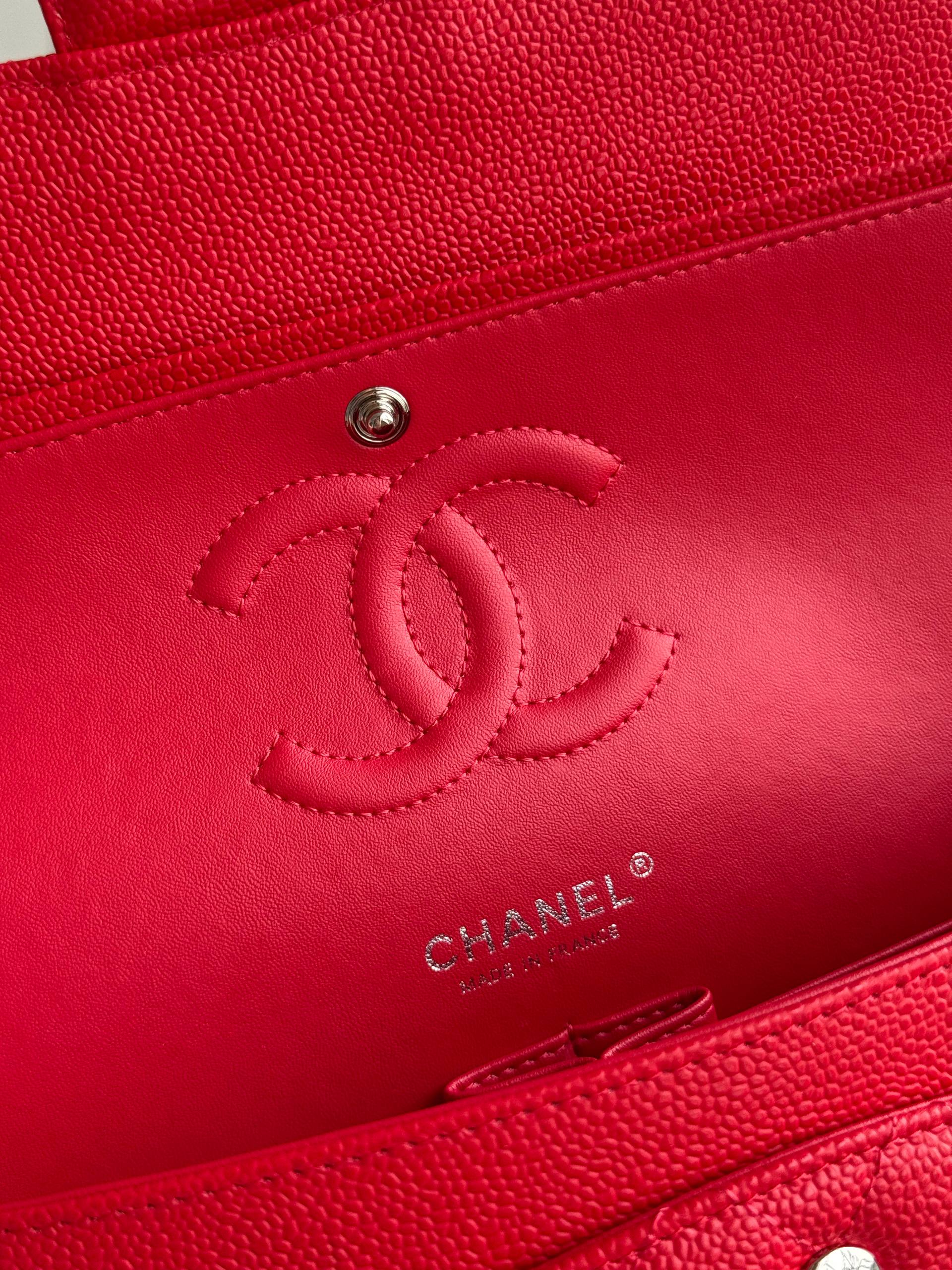 Chanel Medium Classic Flap Caviar Quilted Chain Bag