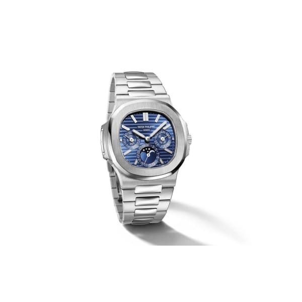 Patek Philippe Nautilus White Gold 5740-1G-001 with Blue Sunburst dial【1:1 Replica】