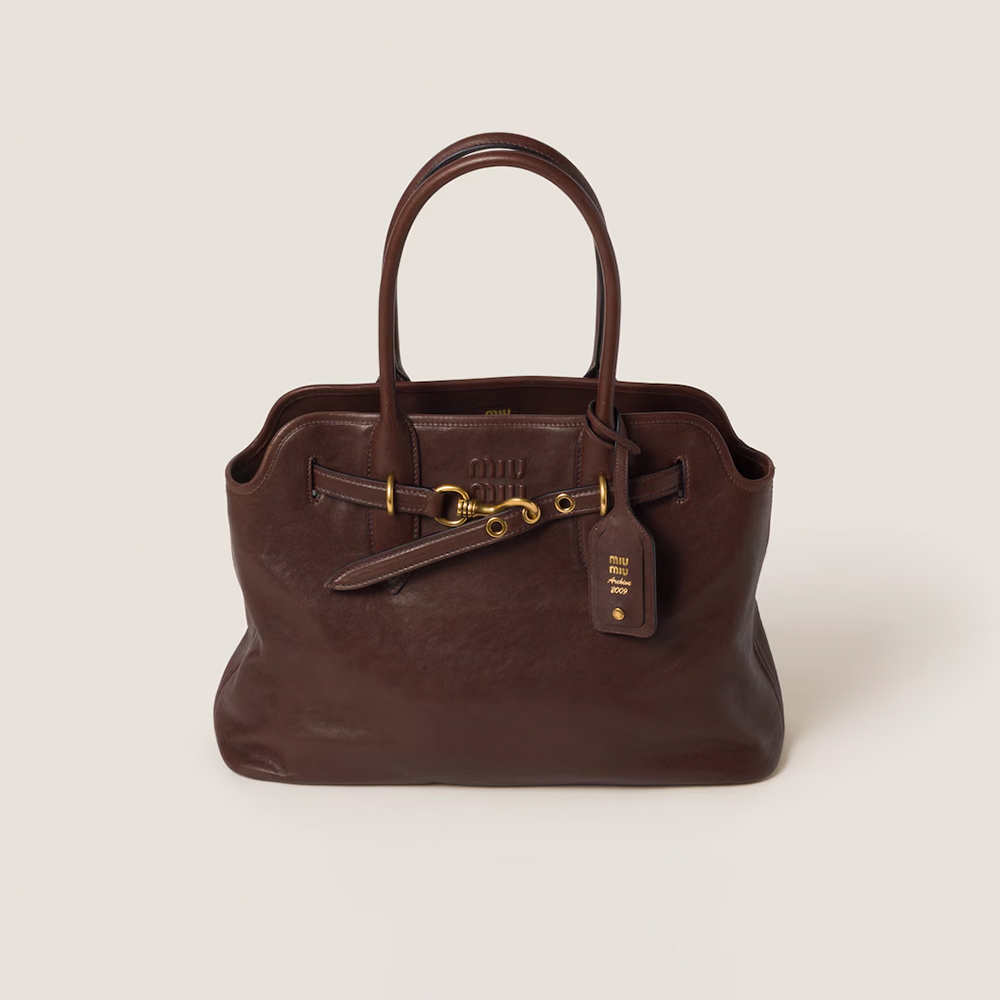 Miu Miu Aventure leather bag