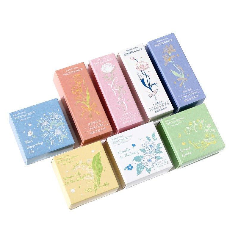 7003 Botanical Flower Stamp