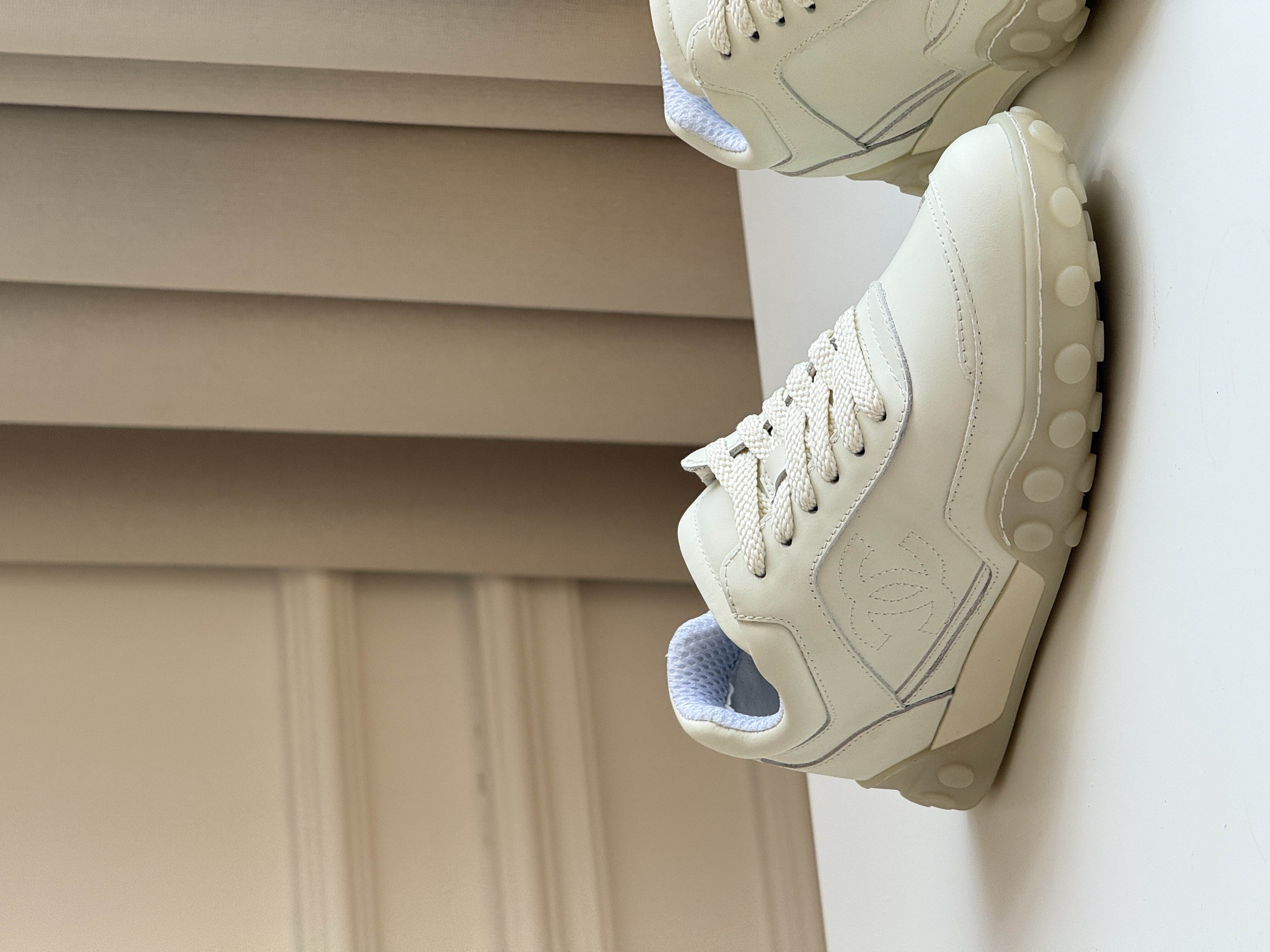 Chanel Serrated Sole Casual Sneakers