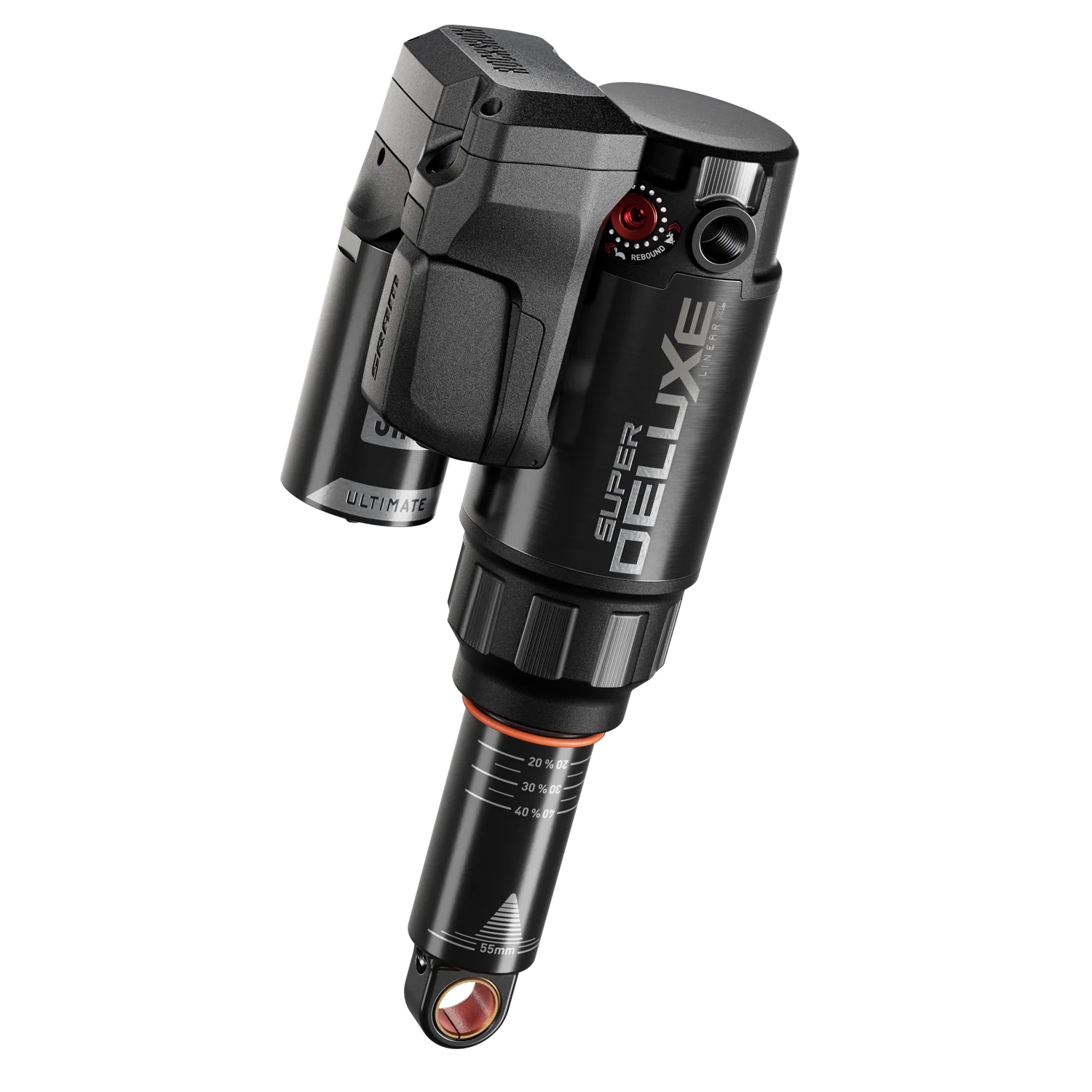 Amortisseur ROCKSHOX SUPER DELUXE ULTIMATE FLIGHT ATTENDANT RC3 HBO LINEAR XL D1 Trunnion pour Specialized Enduro 2020+