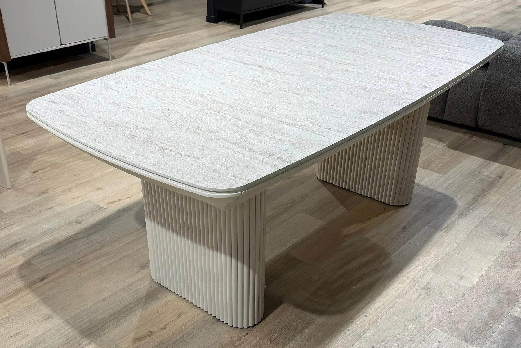 Table Extensible de Salle à Manger PALMA - De 206 à 296 cm