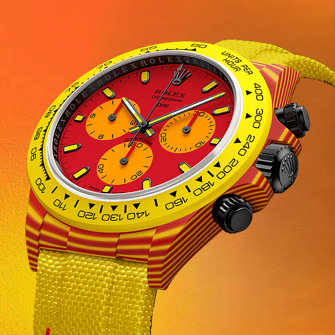 Quartz Fiber Rolex DiW Daytona VOLCANO【1:1 Replica】