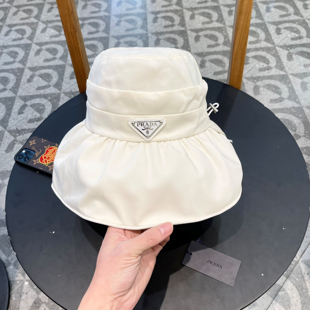 Prada Sunblock Fisherman Hat Sunhat