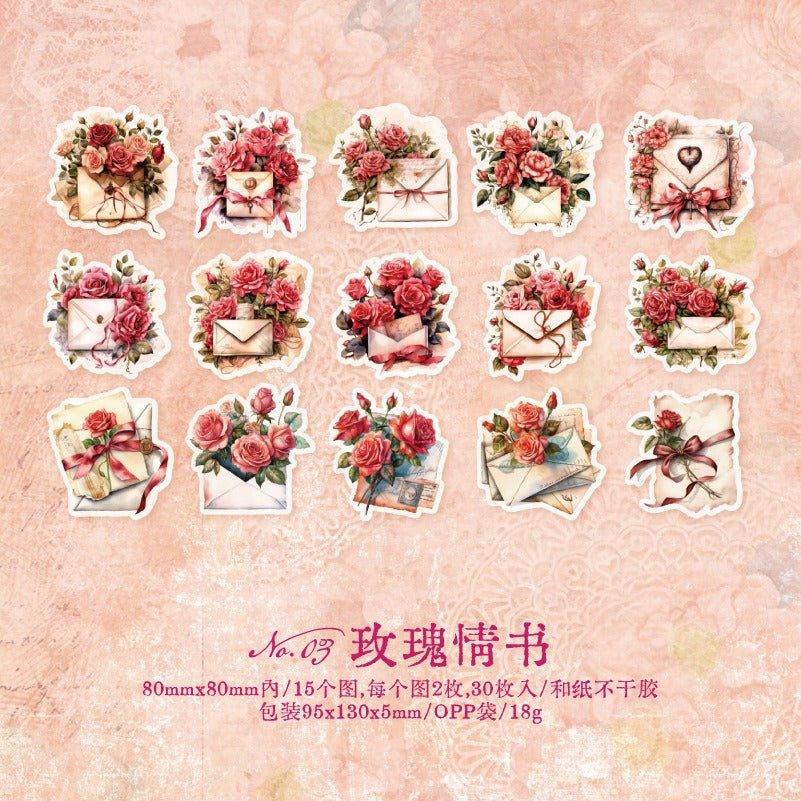 1154 Sticker Pack Bookish Time Series