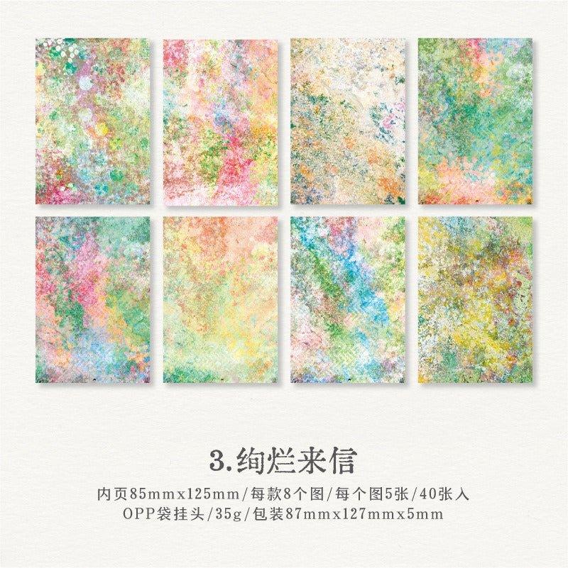 2127 Sketchy Paper Mottled Dreams Series