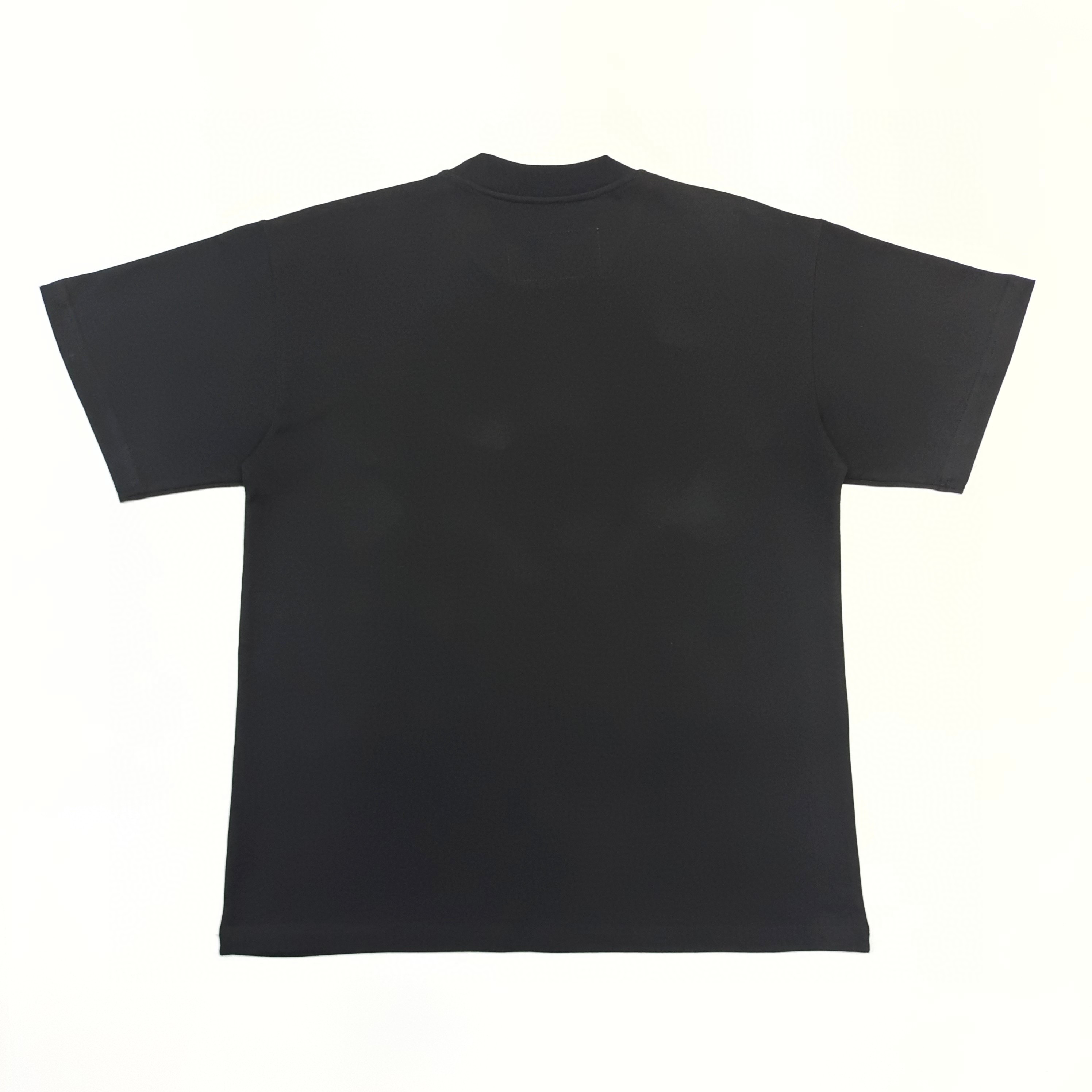 1:1 Best Quality Sp5der Red Net Logo Tee Black