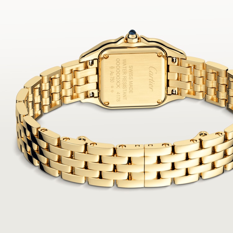 PANTHÈRE DE CARTIER WATCH Small model, quartz movement, yellow gold【1:1 Replica】