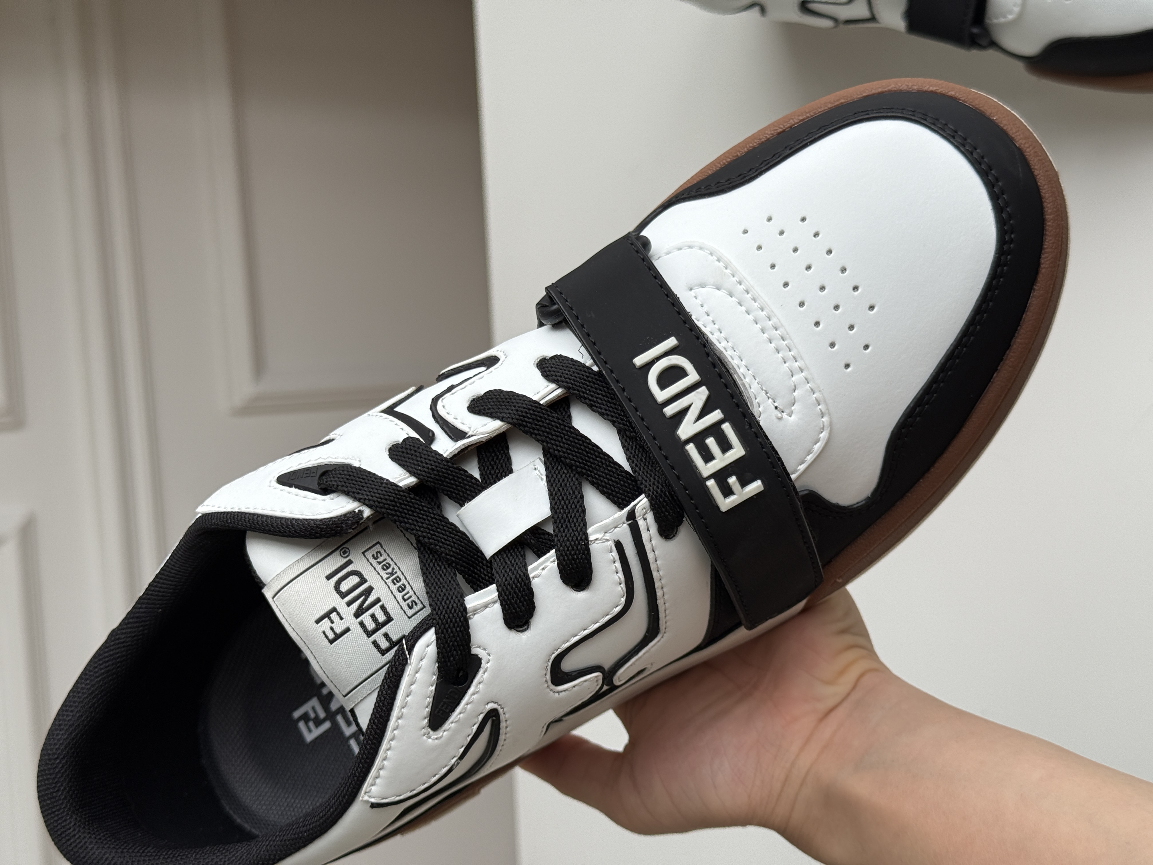 Fendi Match Low-Top Sneakers