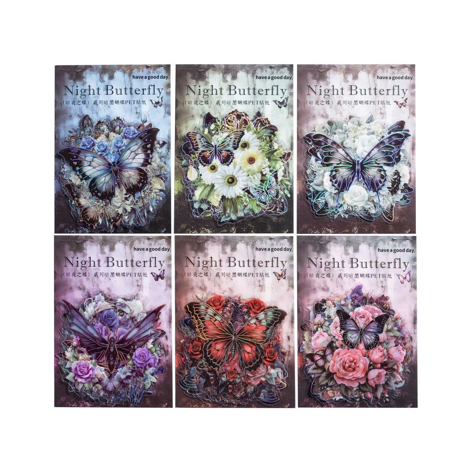 1098 Butterfly in the Dark series sticker packs