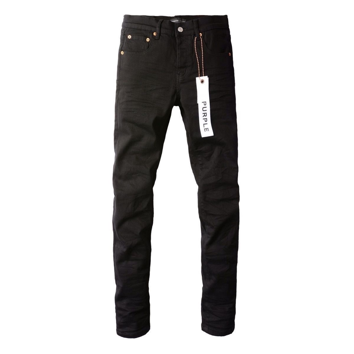 NO. 9023 Full Black Jeans