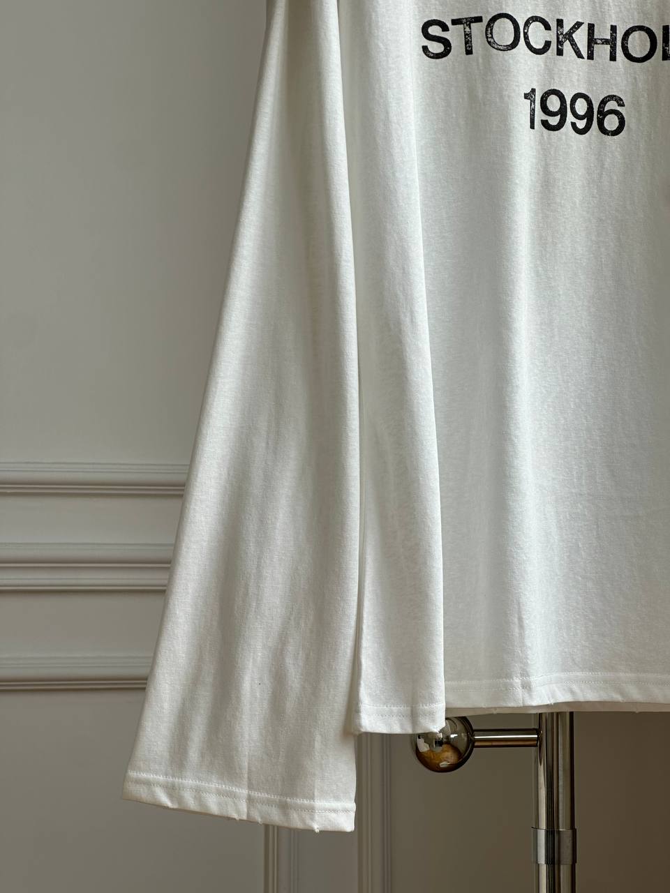Acne Studios Stockholm 1996 Printed Long-Sleeve T-Shirt