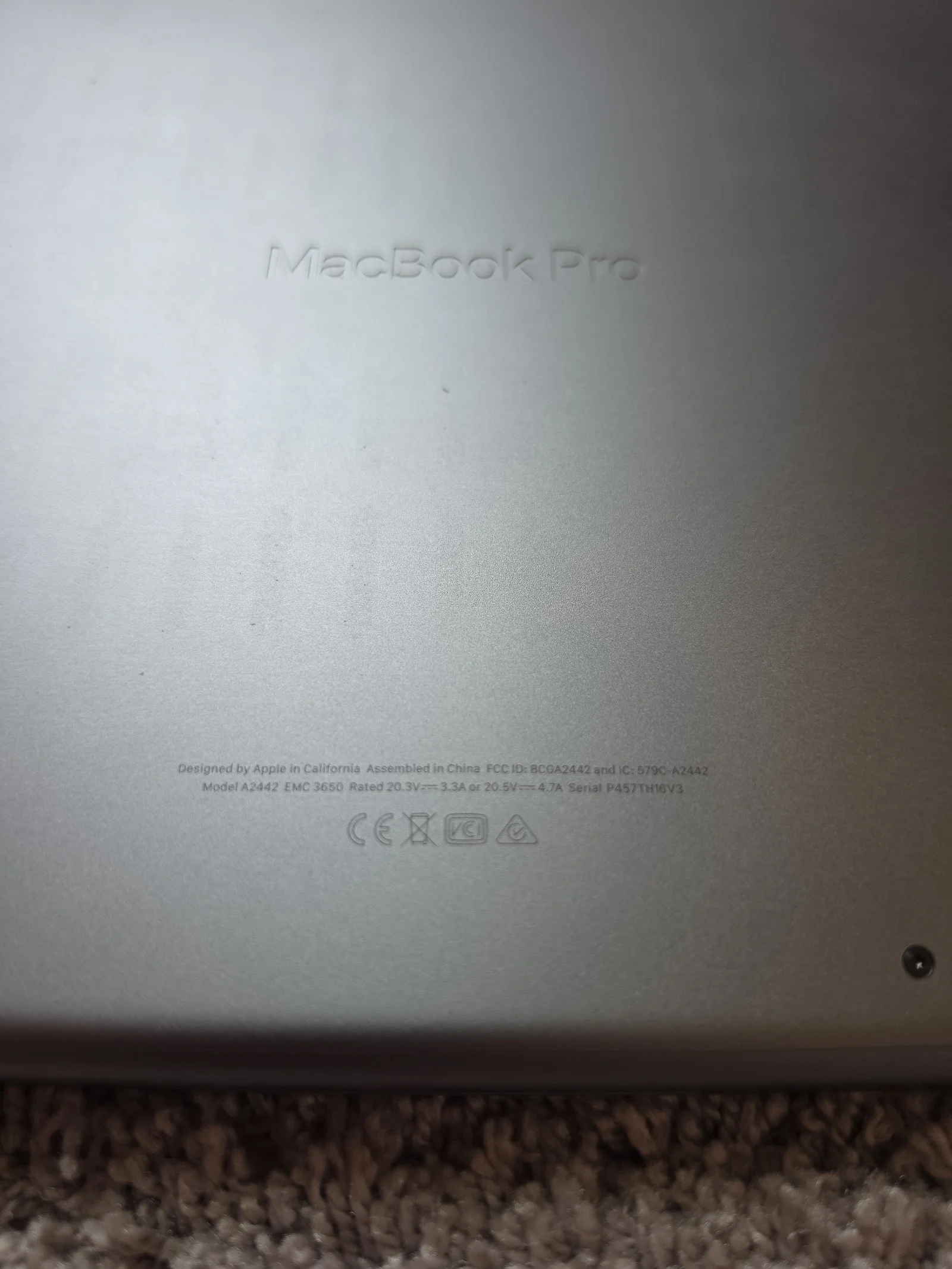 14-inch MacBook Pro - Space Gray - Apple M1 F0C9U