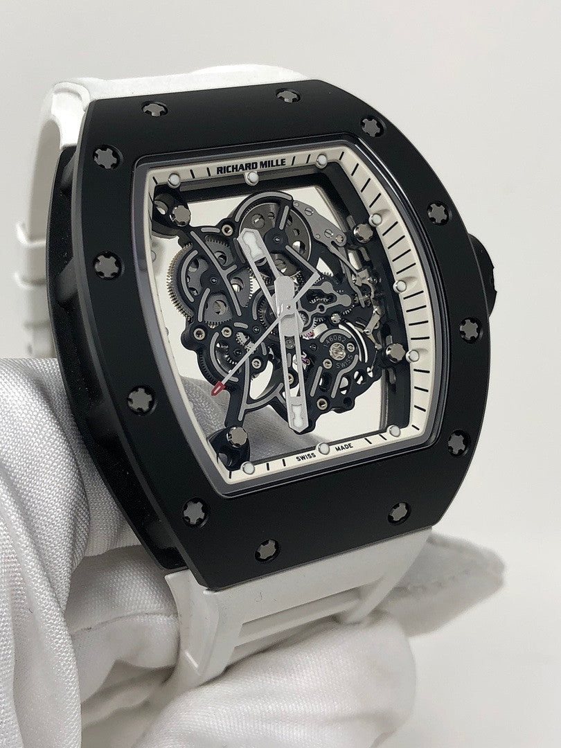 Richard Mille Ceramic Bubba Watson White Drive (Americas) RM055【1:1 Replica】