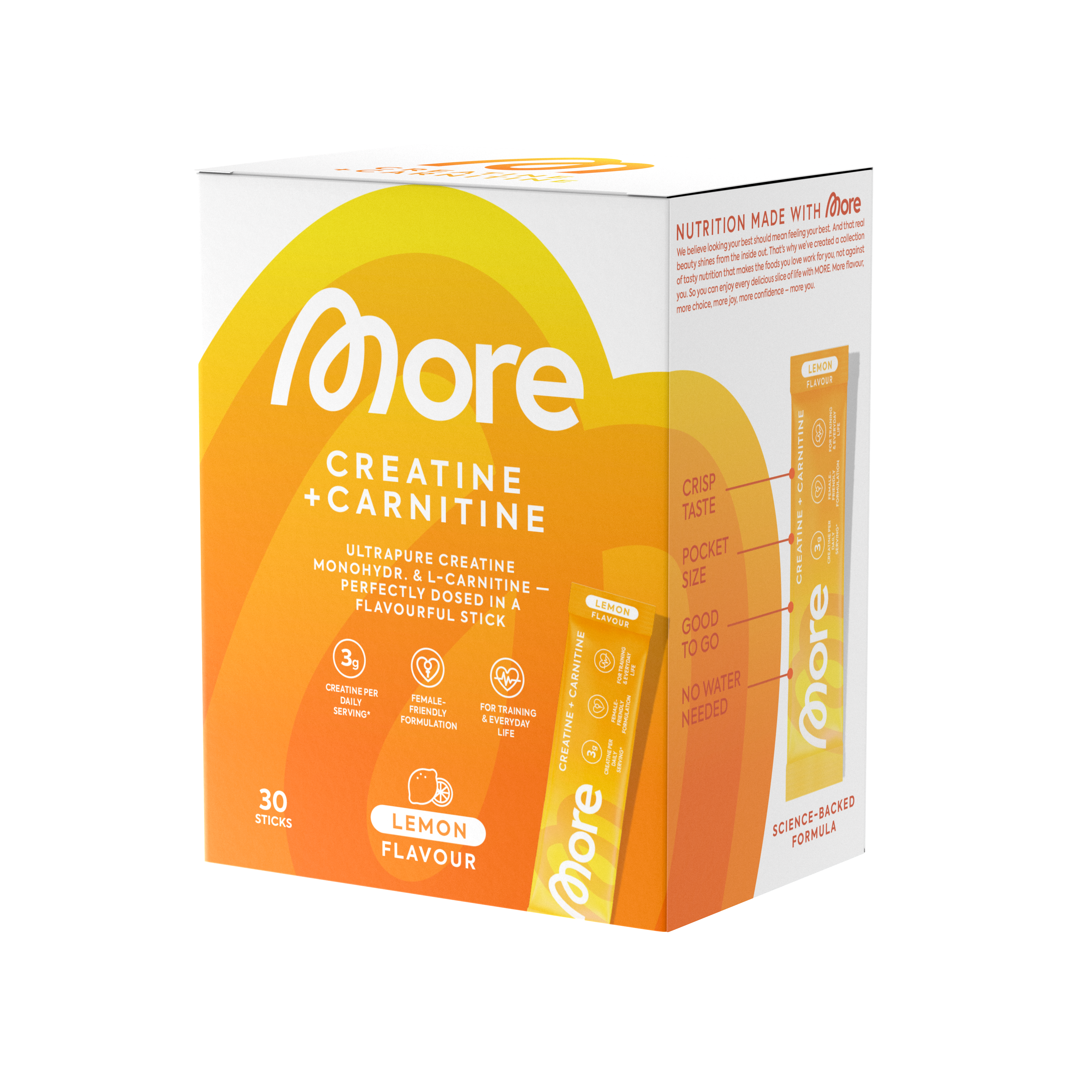 Creatine + Carnitine Sticks