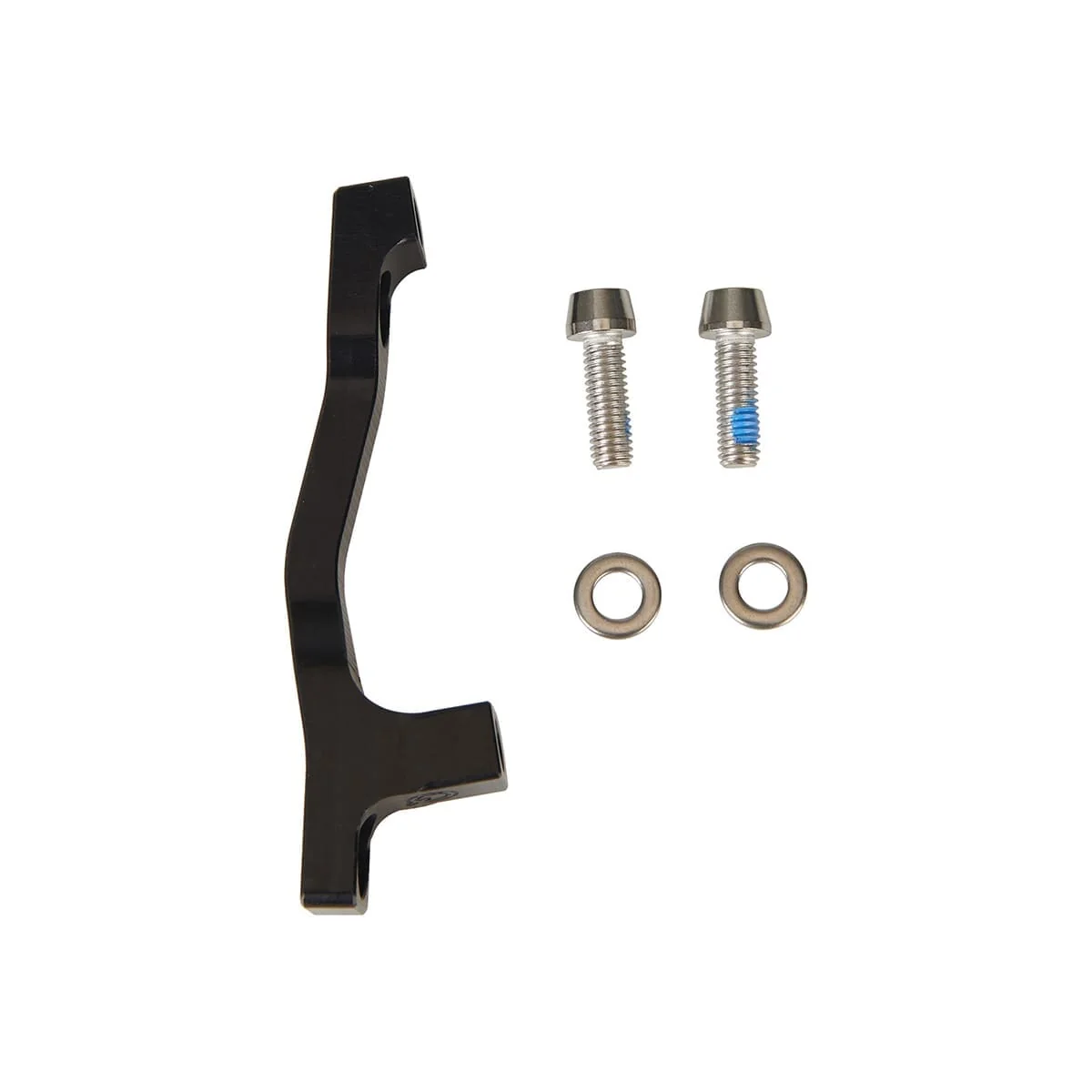Adaptateur Étrier Avant / Arrière PM / PM HOPE 220mm (+17mm) #HBMQ Noir