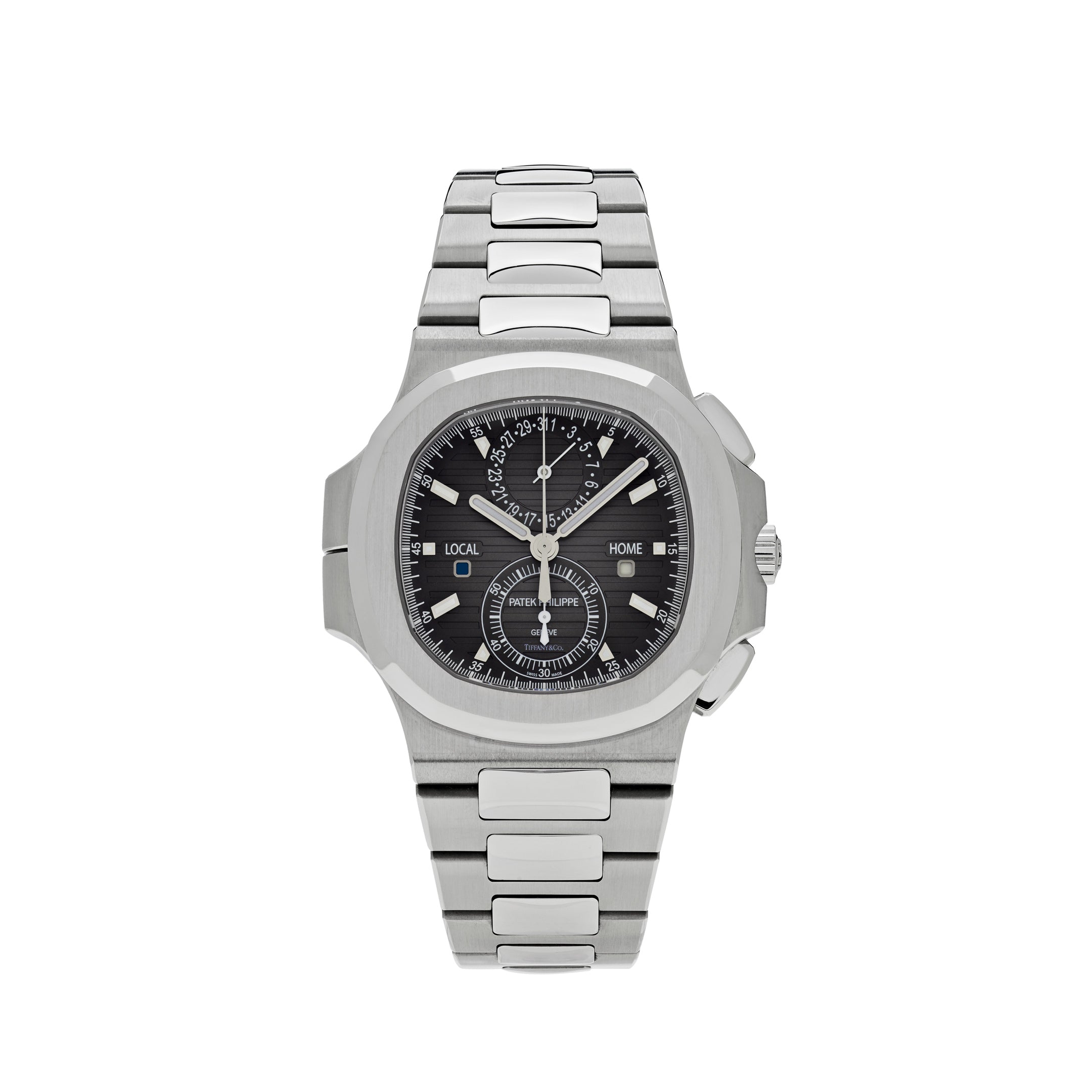 Patek Philippe Nautilus Tiffany & Co. Travel Time Chronograph 5990/1A-001【1:1 Replica】