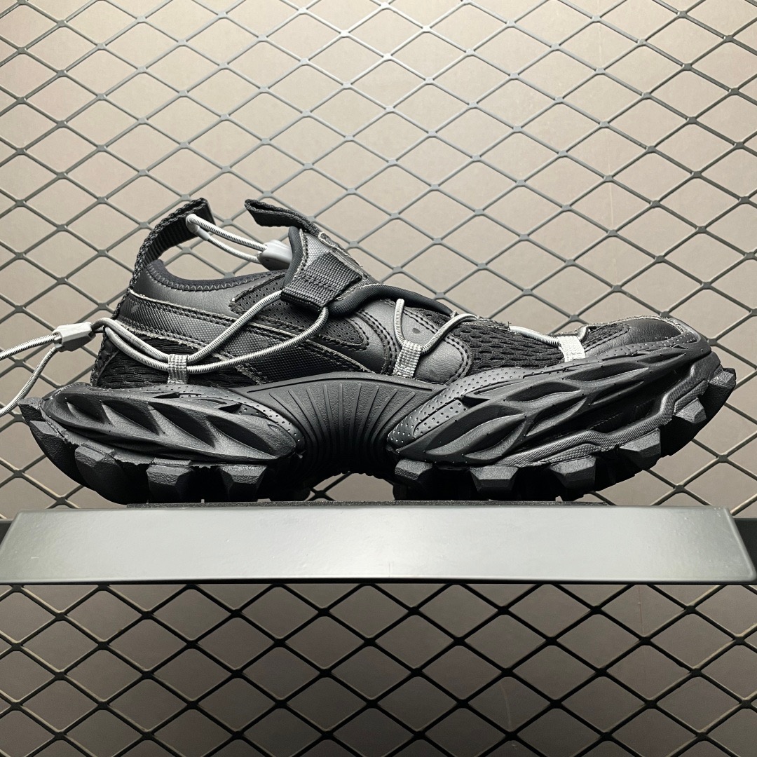 balenciaga Hike black shoes