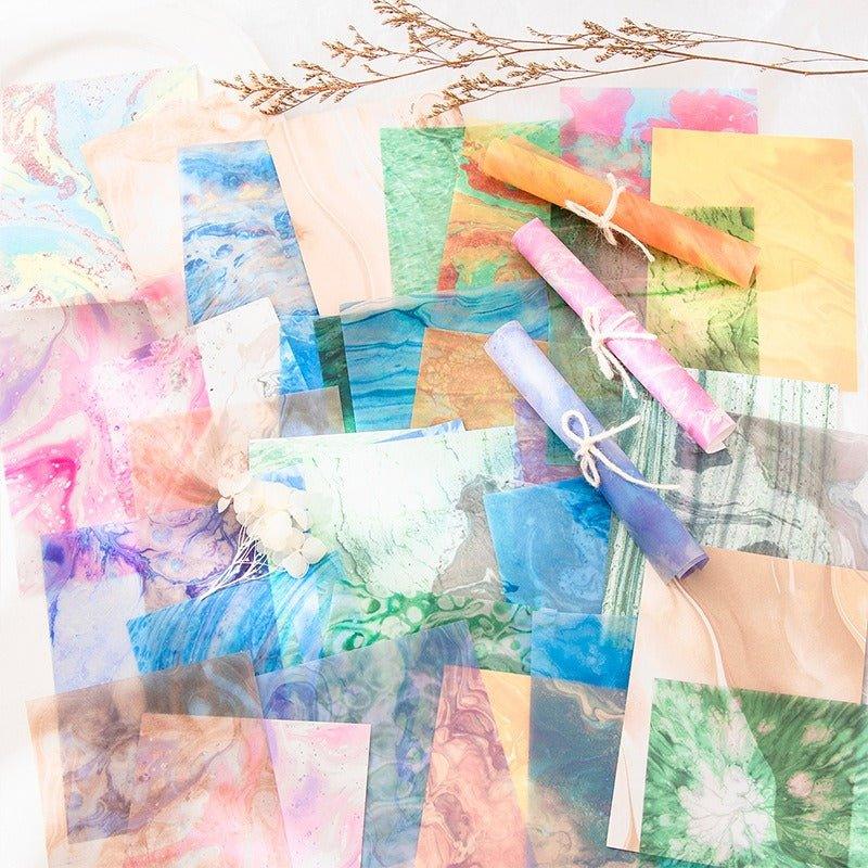 2148 Paper stock Light Falls on My Hands series