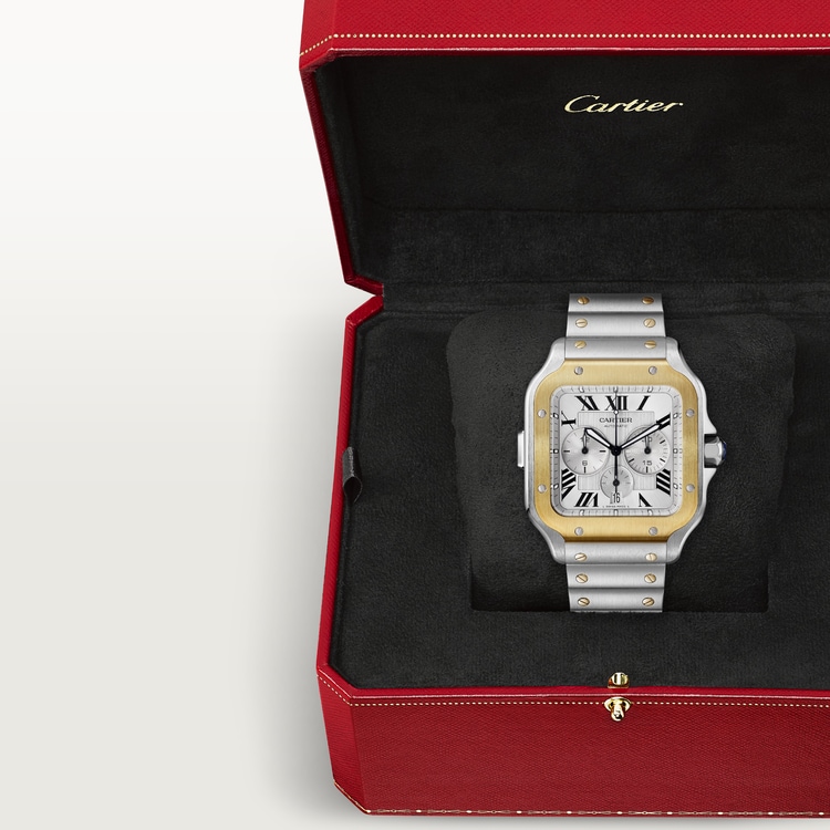 SANTOS DE CARTIER CHRONOGRAPH WATCH W2SA0008【1:1 Replica】