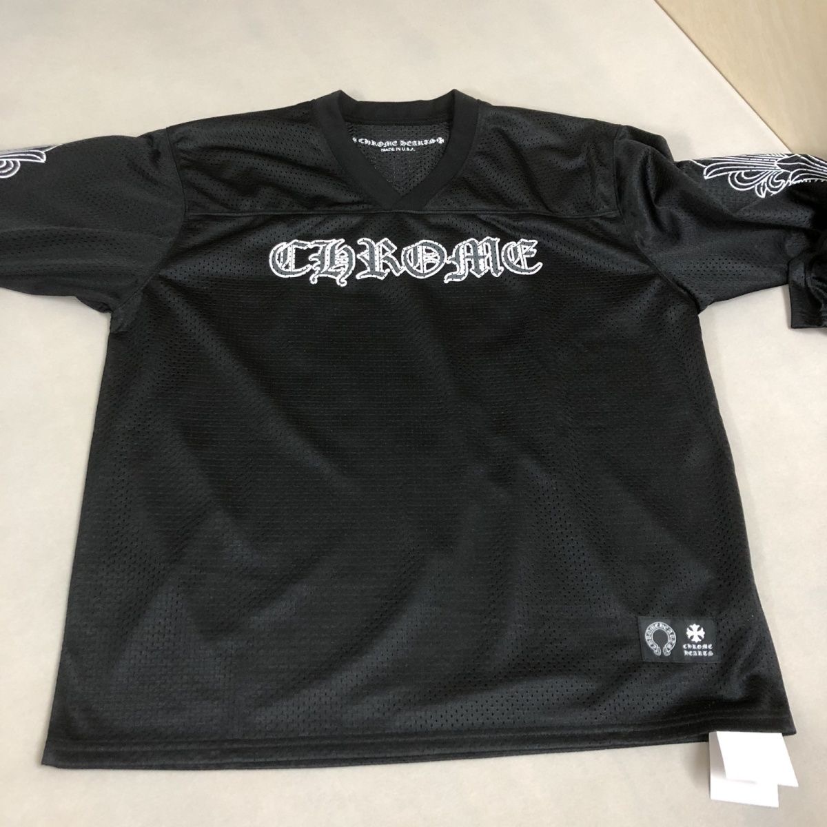 chrome hearts limited long sleeve ice hockey jersey