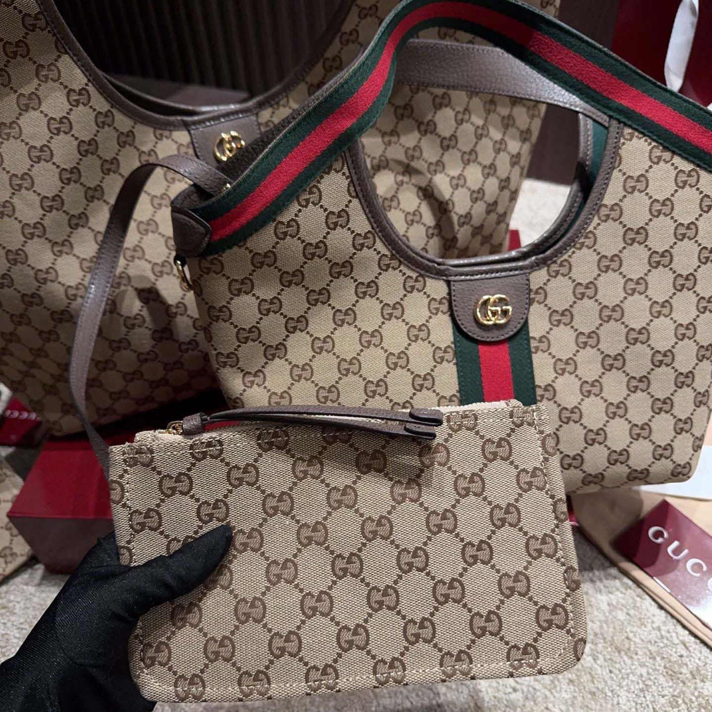 GUCCI GIGLIO TOTE BAG