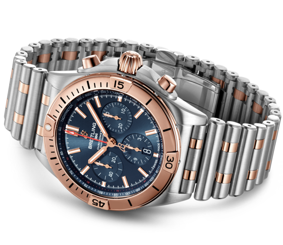 Breitling Watch Chronomat B01 42 Blue Bracelet【1:1 Replica】