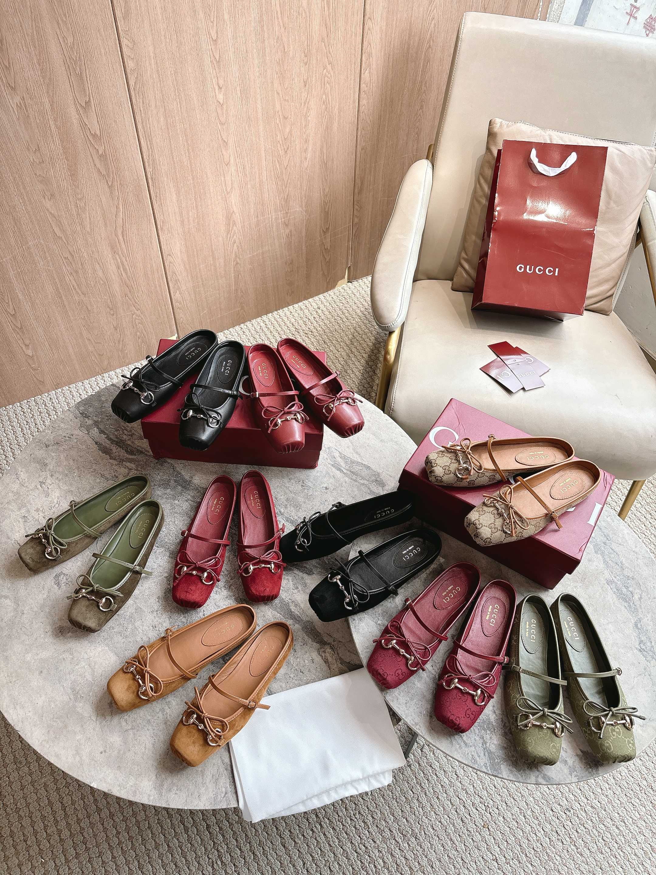 Gucci Horsebit Ballet Flat
