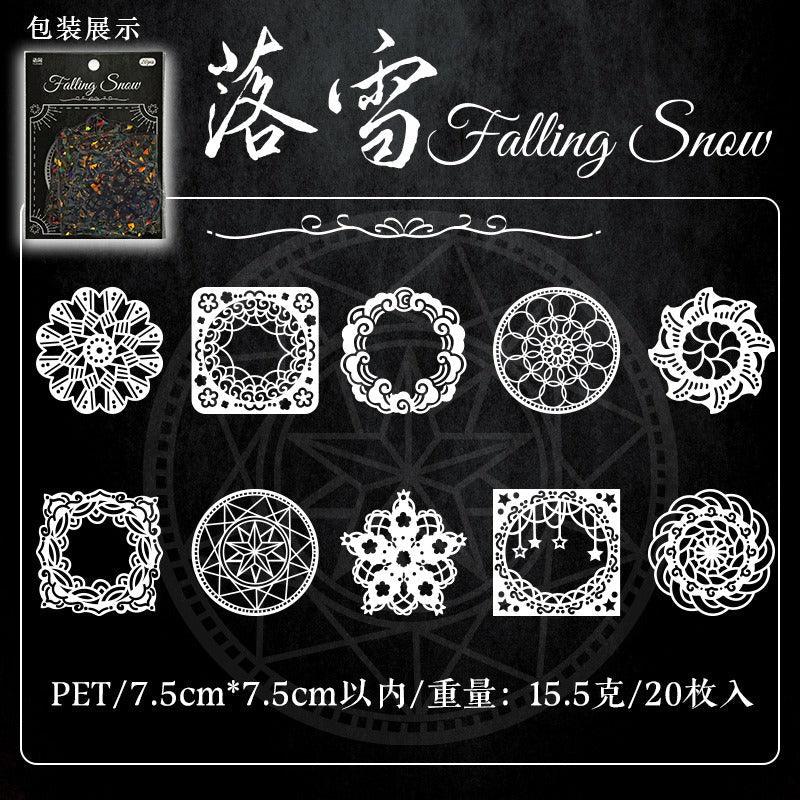 1147 Sticker Pack Square Circle Series