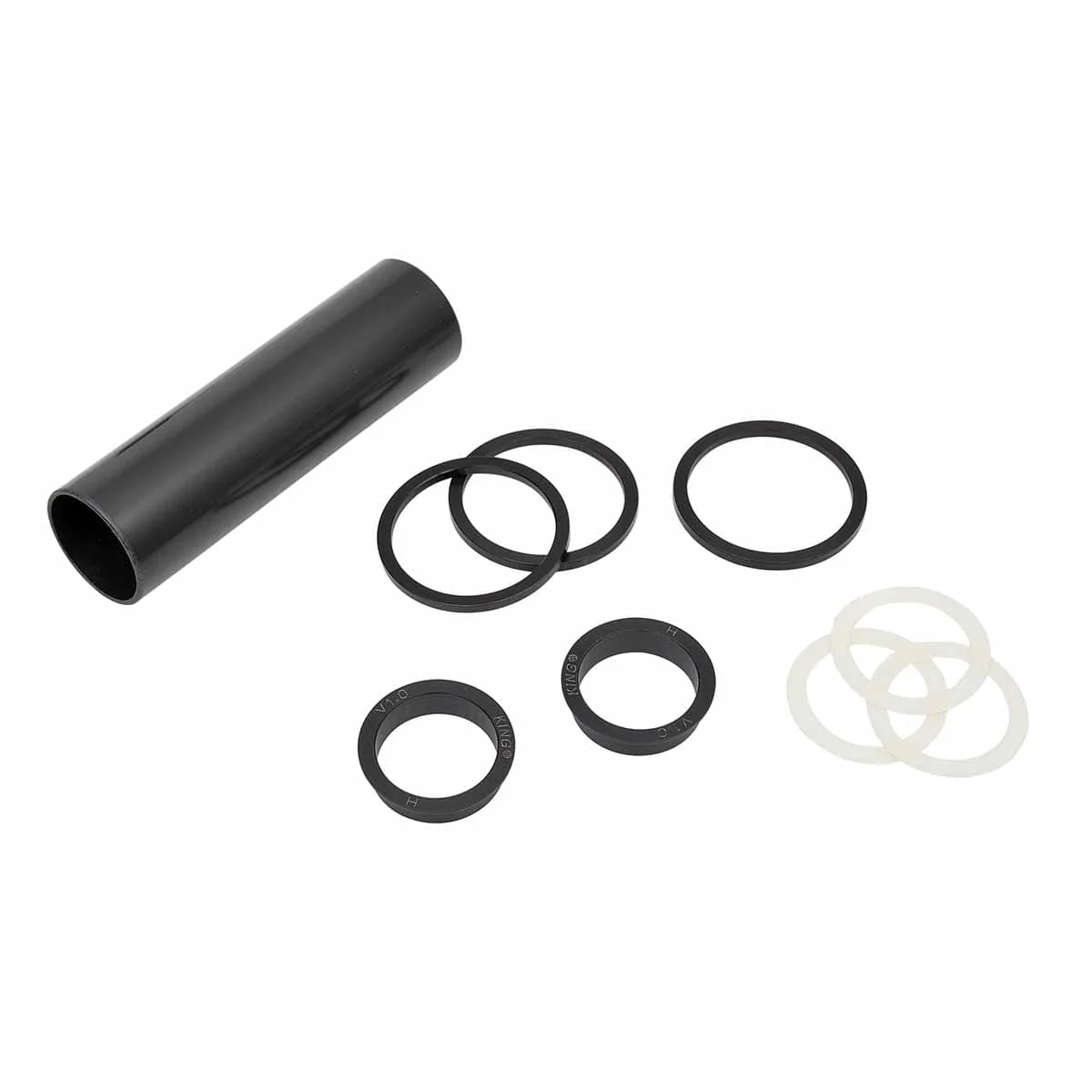 Adaptateur de Boîtier de Pédalier CHRIS KING KIT #16 THREADFIT 24 > BSA 100 mm Axe 24 mm Noir