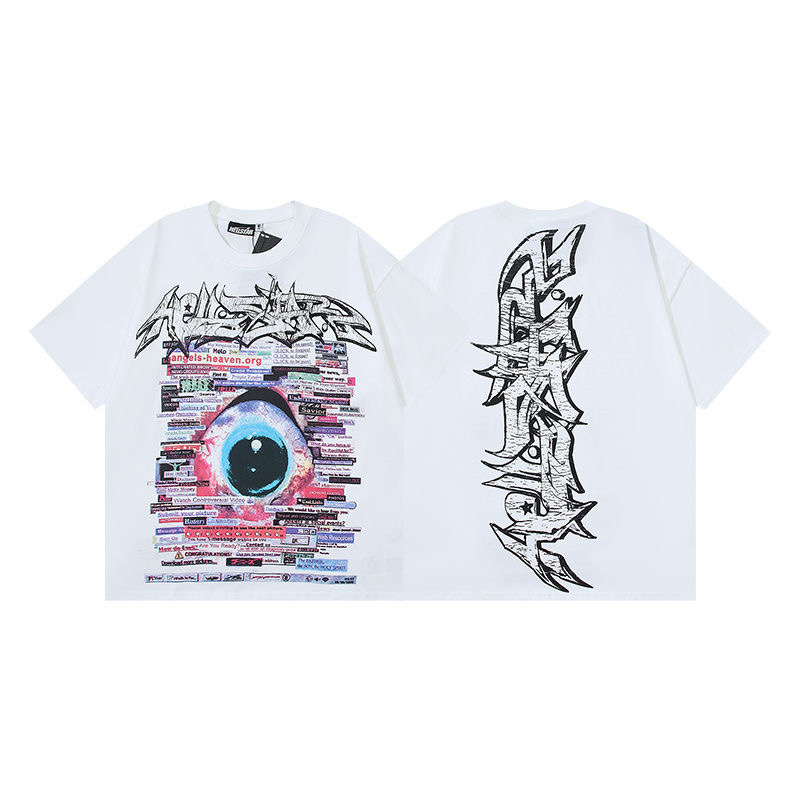 Hellstar Big Eyes Tee White Color