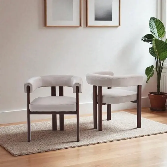 Chaise de Salle à Manger LAURA 67 x 53 cm - Par Lot de 2