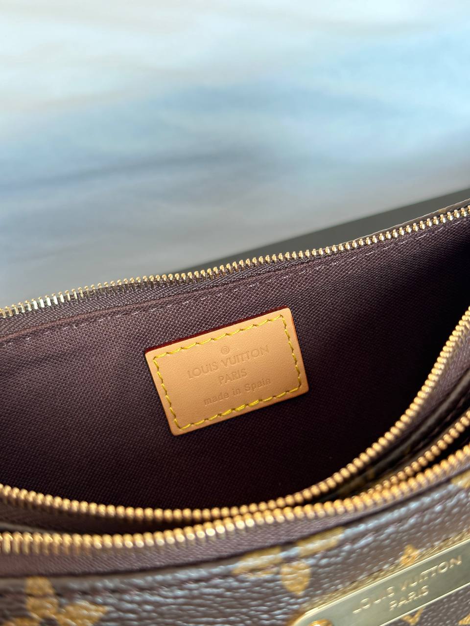 Louis Vuitton Monogram Canvas Chain Shoulder Mini Bag