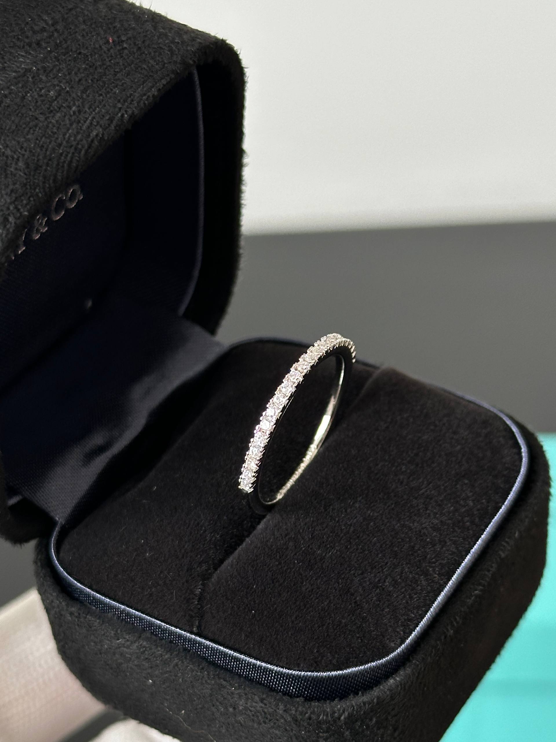Tiffany Half Eternity Diamond Band Ring