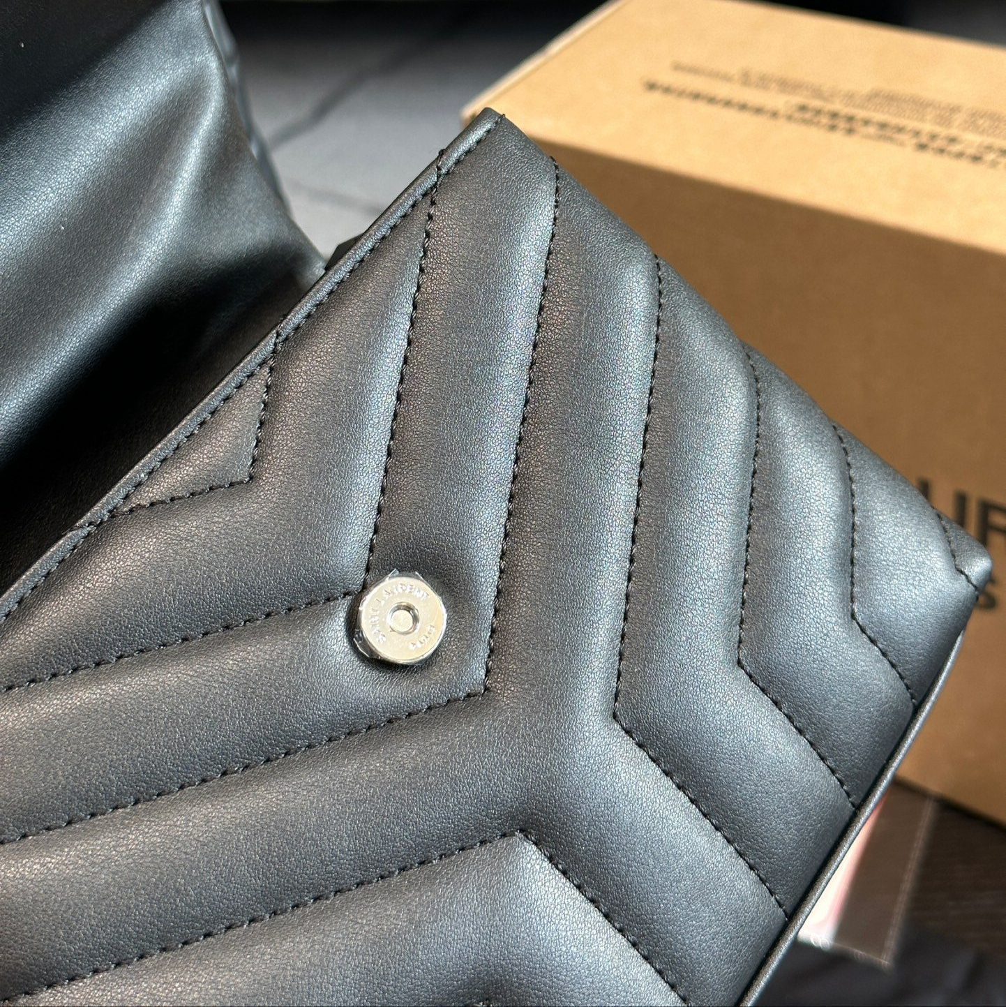 LOULOU MATELASSE LAMBSKIN