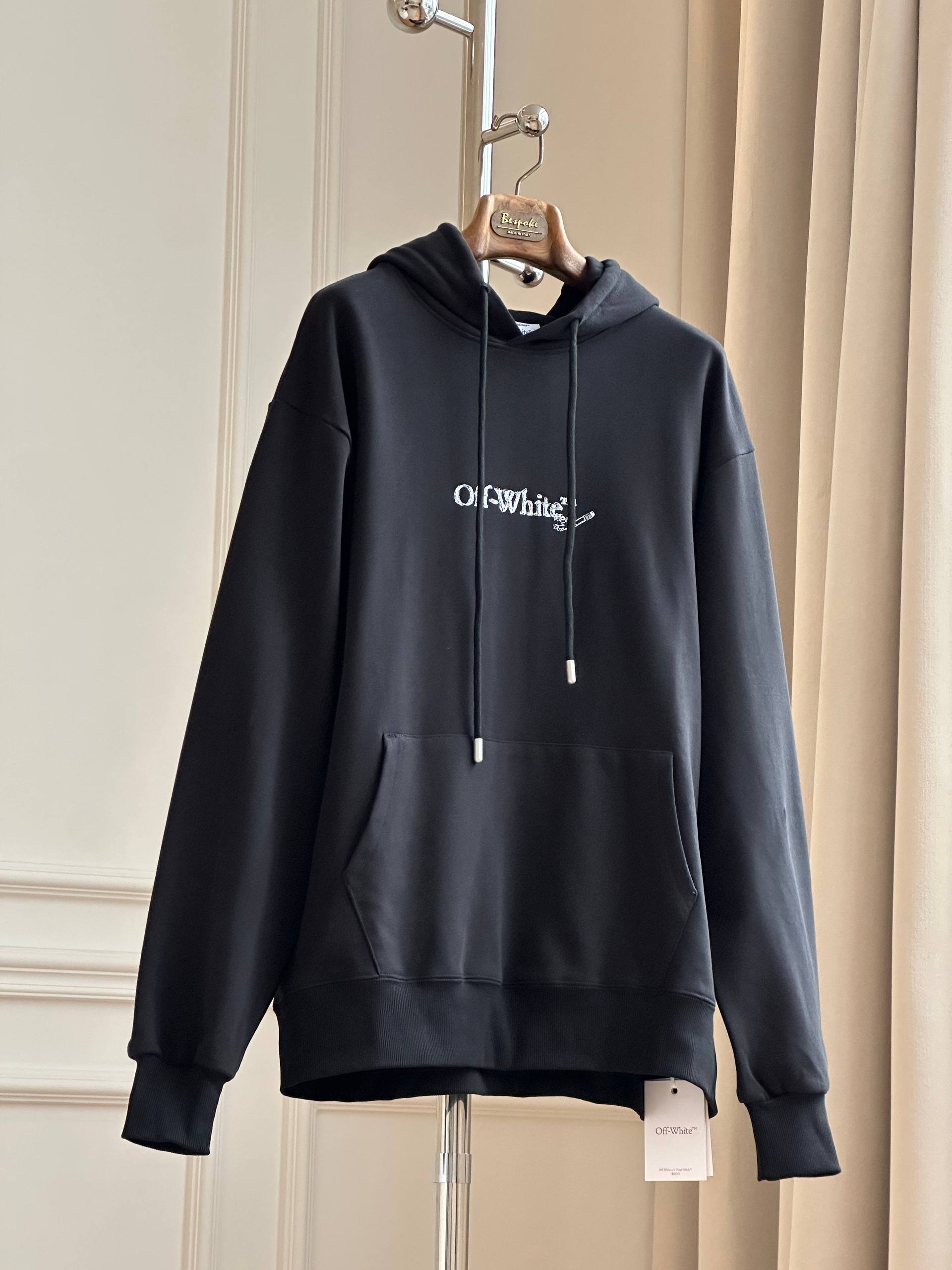 Off-White Handwritten Logo Print Hoodie