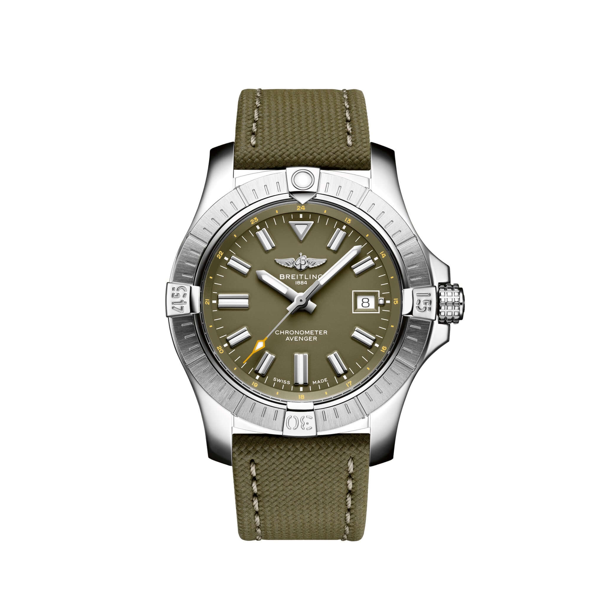 BREITLING AVENGER AUTOMATIC STAINLESS STEEL 43 A17318101L1X1【1:1 Replica】